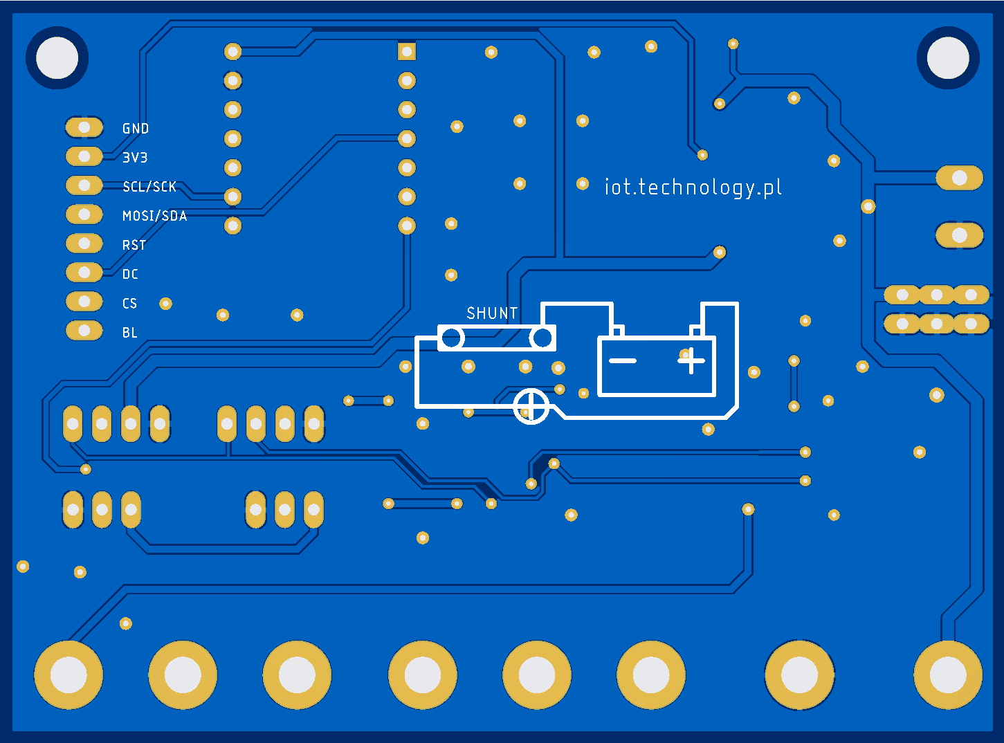 PCB bottom layer