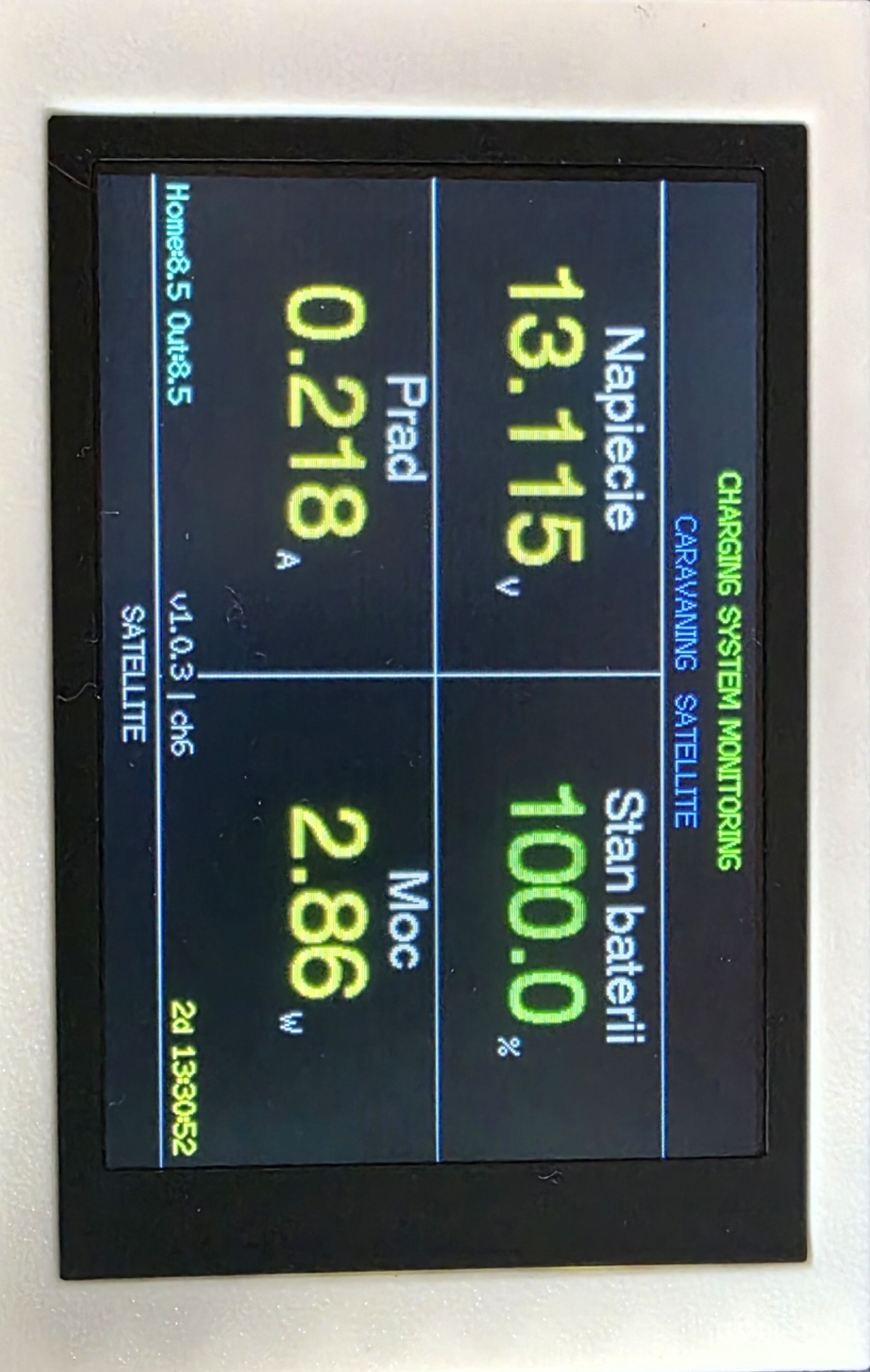 Wyświetlacz TFT — widok 4