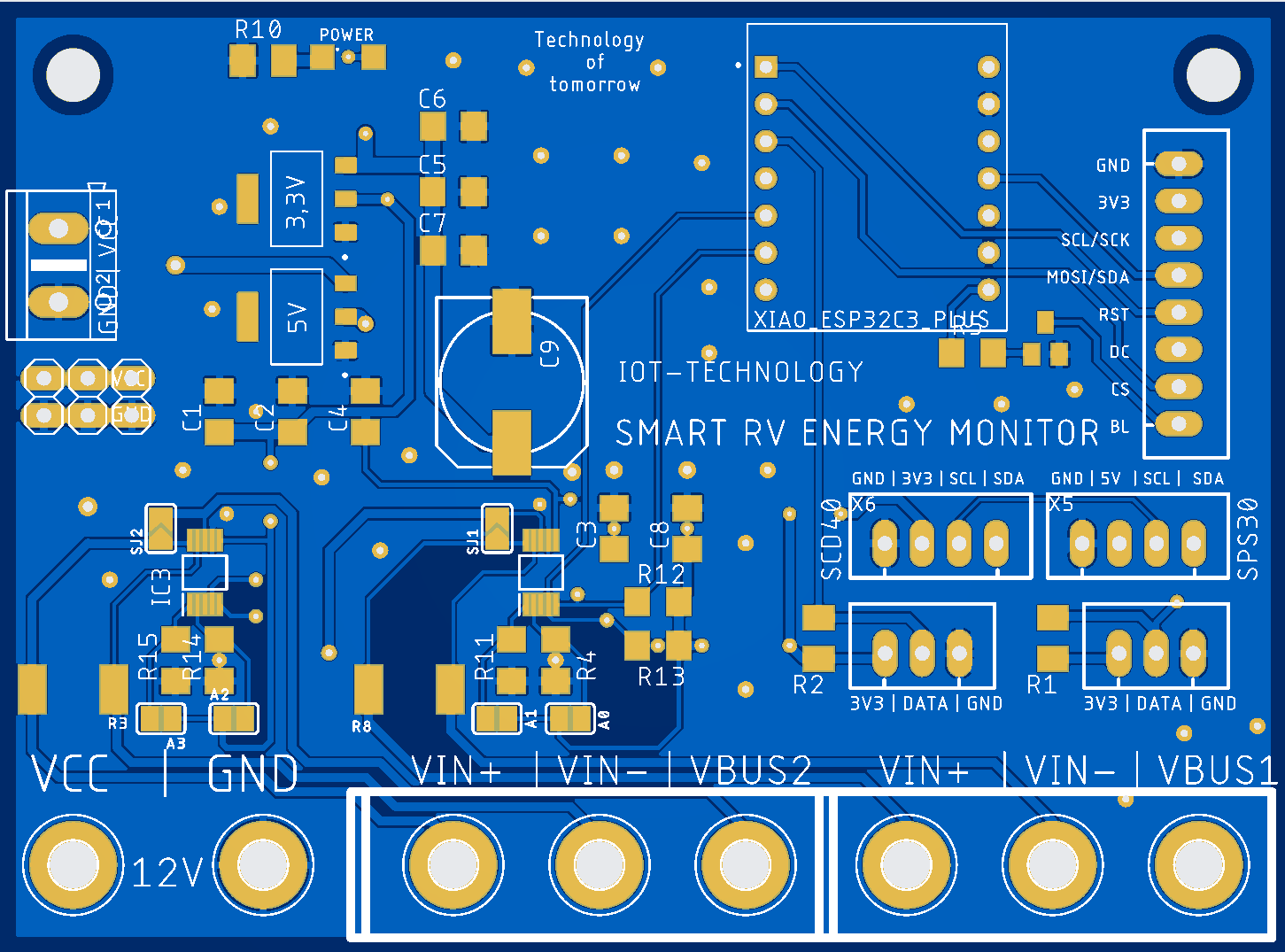 PCB top layer